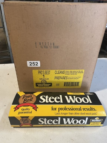 Case Of Pro's Best Steel Wool