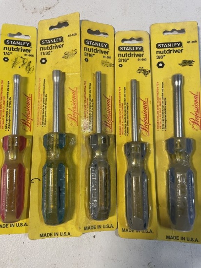 Assorted Stanley Nut Drivers