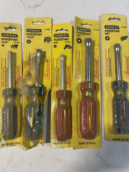 Assorted Stanley Nut Drivers