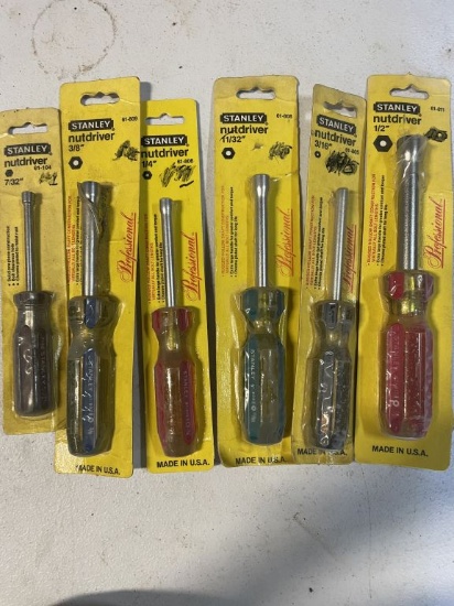 Assorted Stanley Nut Drivers