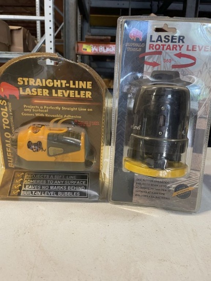 Buffalo Brand 360 Laser Rotary Level And Straight Line Laser Leveler