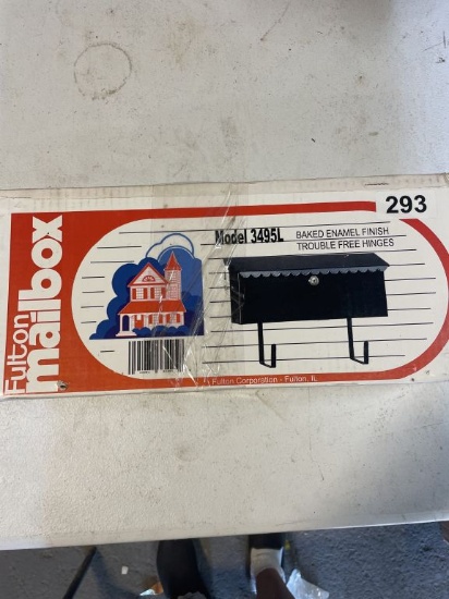 Fulton Metal Mailbox Mod#349sl