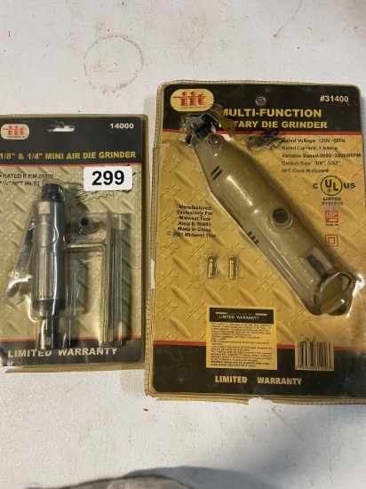 Iit Rotary Die Grinder #31400 & Mini Air Die Grinder