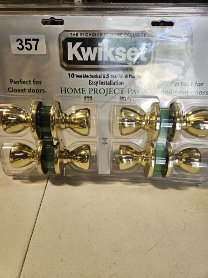 Kwikset Bedroom Door Knob Set