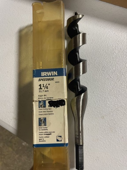 Irwin 1 1/4" Auger Bit