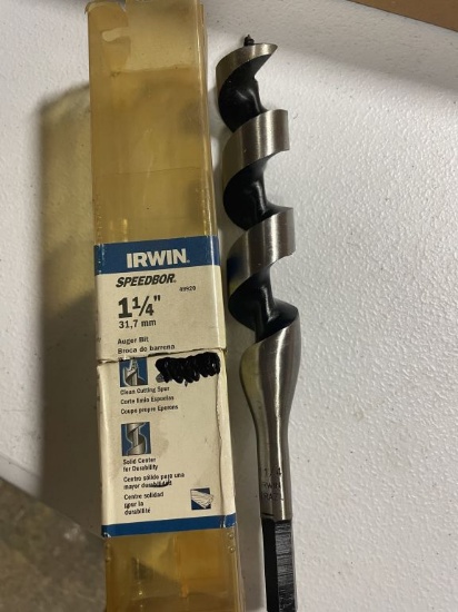 Irwin 1 1/4" Auger Bit