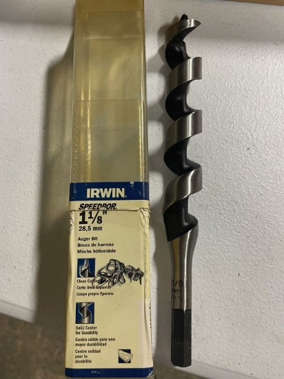 Irwin 1 1/8 Auger Bit