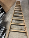 Bauer Type Ia 12 Ft Wooden Ladder
