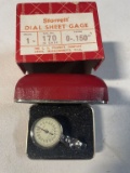 Starrett Dial Sheet Gage Range 0-150