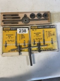General Washers & Gasket Cutter #11 & 8pc Tungsten Steel Tap & Die Set