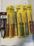 Assorted Set Of Stanley Nut Drivers And Tekton 6
