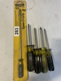 Assorted Set Of Stanley Screwdrivers