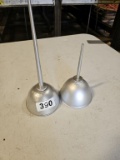 2 - Eagle Thumb Pump Oil Cans