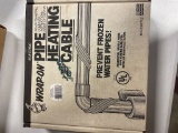 Wrap On Pipe Heating Cable Item #31080 80ft 120v 160 Watts