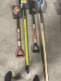 Assorted Set Of 4 Shovels