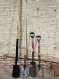 Assorted Set Of 4 Shovels