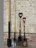 Assorted Set Of 4 Shovels