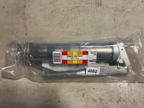 LubriMatic Lever Grease Gun Plated with Rod End and Plunger Plate by Witco Corporation