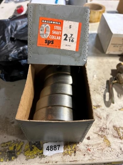 Hallowell Steel Shaft Collar 5 Pack - 2 7/16 Inch Bore SPS Jenkintown