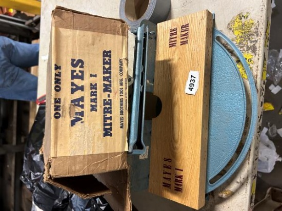 Mayes Mitre Mark I Vintage miter box