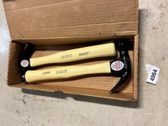Vaughan 9816 16 oz. Claw Hammers â€“ Qty 2