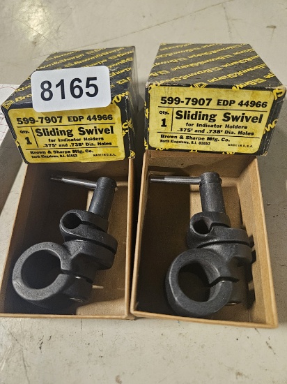 Brown & Sharpe Sliding Swivel for Indicator Holders - .375' and .738' Diameter Holes