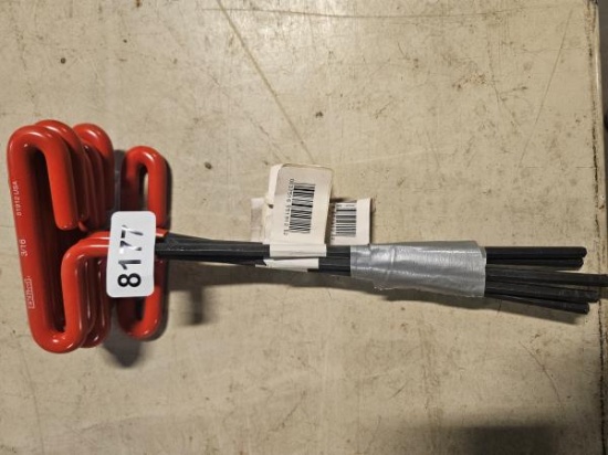Eklind 3/16 Inch Hex Key Set 51912 USA - qty 6