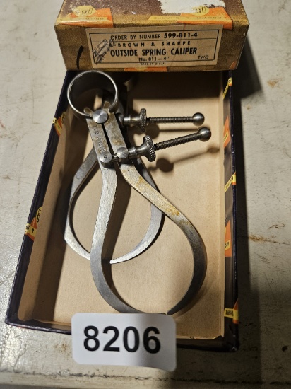 SHARPE Outside Spring Caliper No. 8 - qty 2