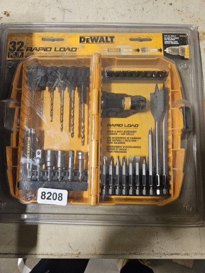 DEWALT DW2522 32-Piece Rapid Load Quick Change Accessory System - Fits All Drills