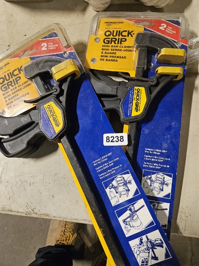 American Tool Quick-Grip 12"/300mm Mini Bar Clamps - 2 Pack