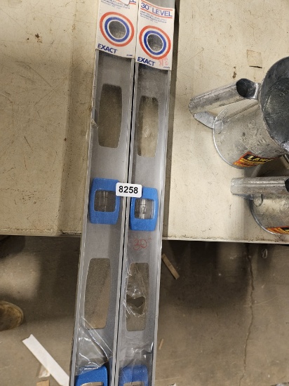 EXACT 25040 20" Level with Bubble and Hole Detection qty 2