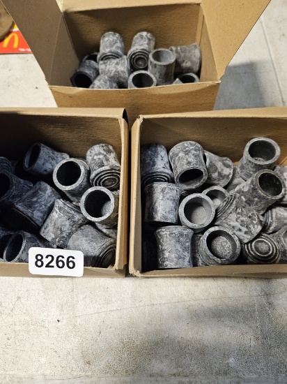 Boxes of floor protectors caps for chairs