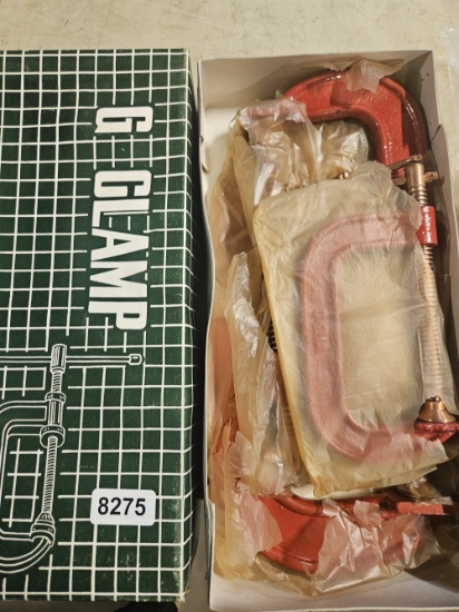 Heavy Duty Metal C-Clamp set