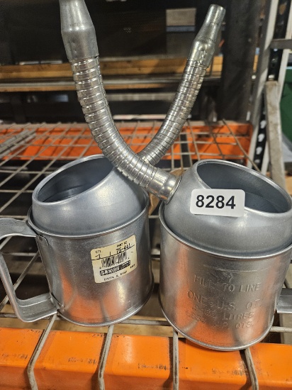 PLEWS Stant Metal Oil Measuring Cup with Hose Attachment, 1 US Quart qty 2