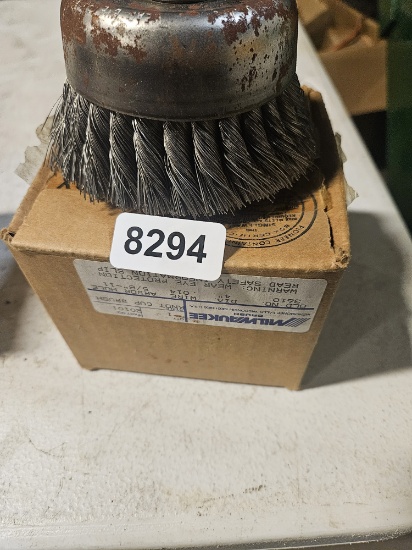 Milwaukee 20101 Knut Cup Metal Brush with Safety Instructions