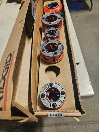 RIDGID Pipe Threading Die Set 5 pieces - missing 1