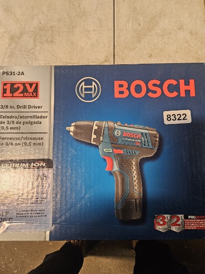 Bosch 12V Max 3/8-inch Drill Driver