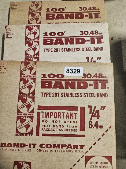 Band-It Type 201 Stainless Steel Band