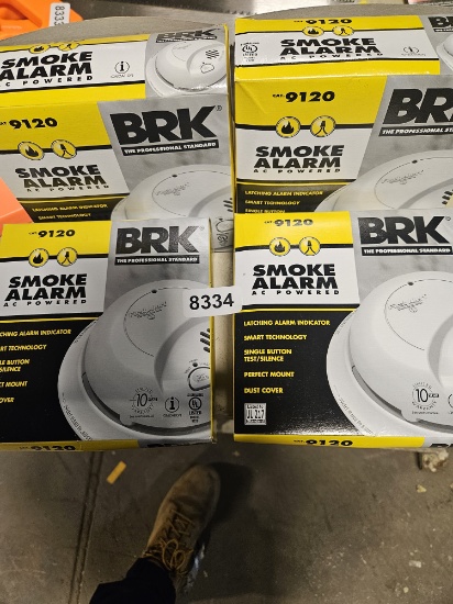 BRK Smoke Alarm AC Powered 9120