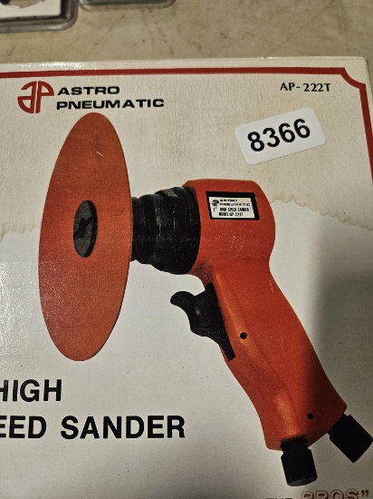 Astro Pneumatic 5" High Speed Sander