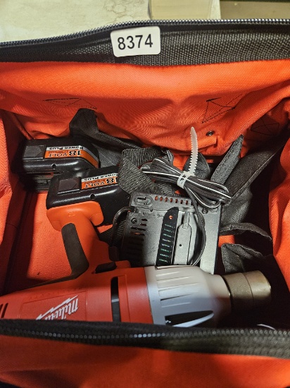 Milwaukee Cordless Power Tool Set