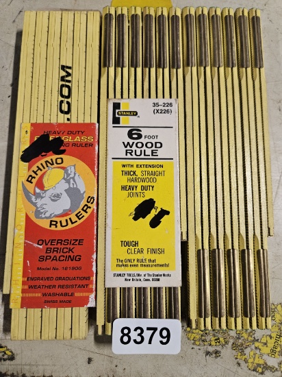 6 Foot Wood Folding Ruler