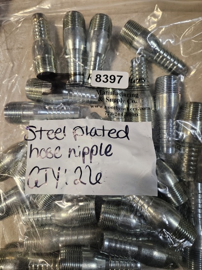 Steel Plated Hose Nipples