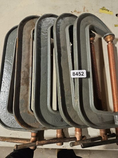 Set of Heavy Duty C-Clamps