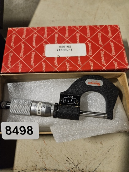 Starrett Mechanical Outside Micrometer