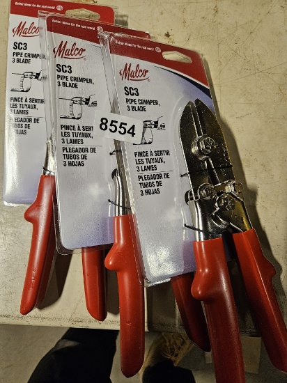Malco SC3 Pipe Crimper 3 Blade