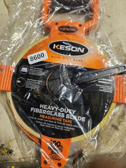 Keson Heavy-Duty Fiberglass Measuring Tape
