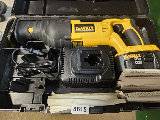 DeWalt 18V XRP Cordless Reciprocating Saw Kit