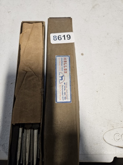 Heller Swiss Pattern Basic Needle File Set