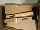 True Temper Hammers with Wooden Handles - qty 2